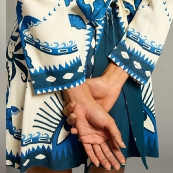 LAST ONE! New FARM Rio Long Sleeve Wrap Blazer Dress NWT - Picture 5 of 5